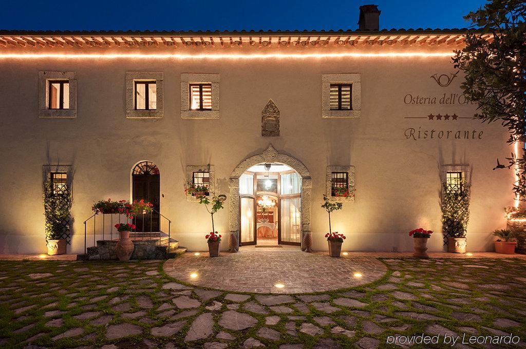 Готель Relais Osteria Dell'Orcia Баньо-Віньоні Екстер'єр фото
